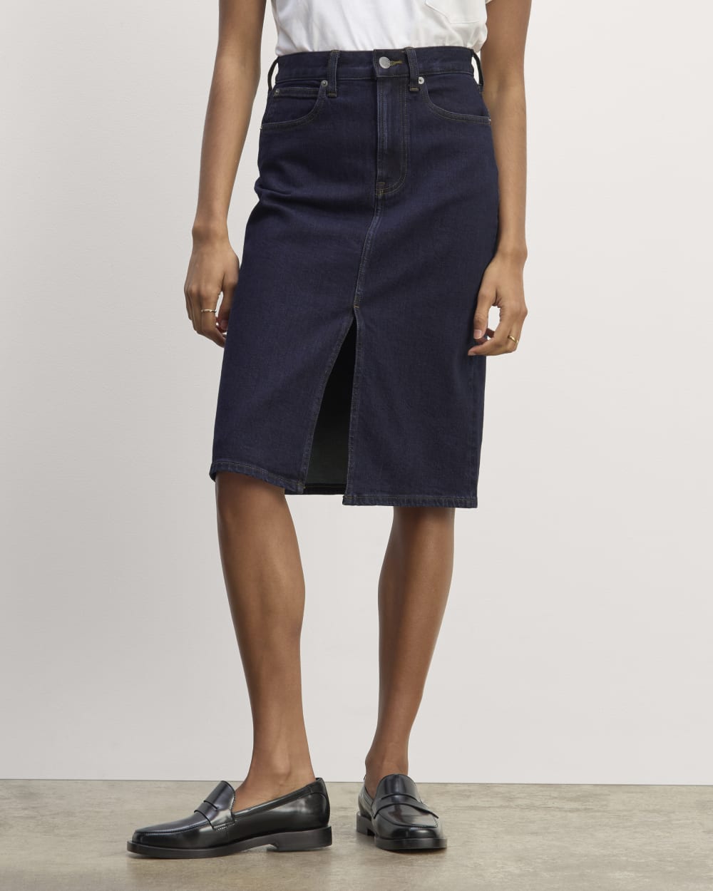 The Mid-Way Skirt | Deep Rinse