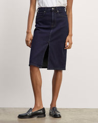The Mid-Way Skirt | Deep Rinse