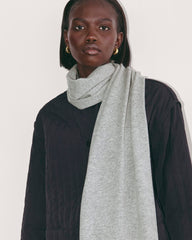 The Cashmere Scarf | Light Heather Grey