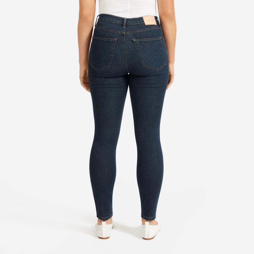 The Authentic Stretch High-Rise Skinny | Deep Indigo | 26.5" Inseam