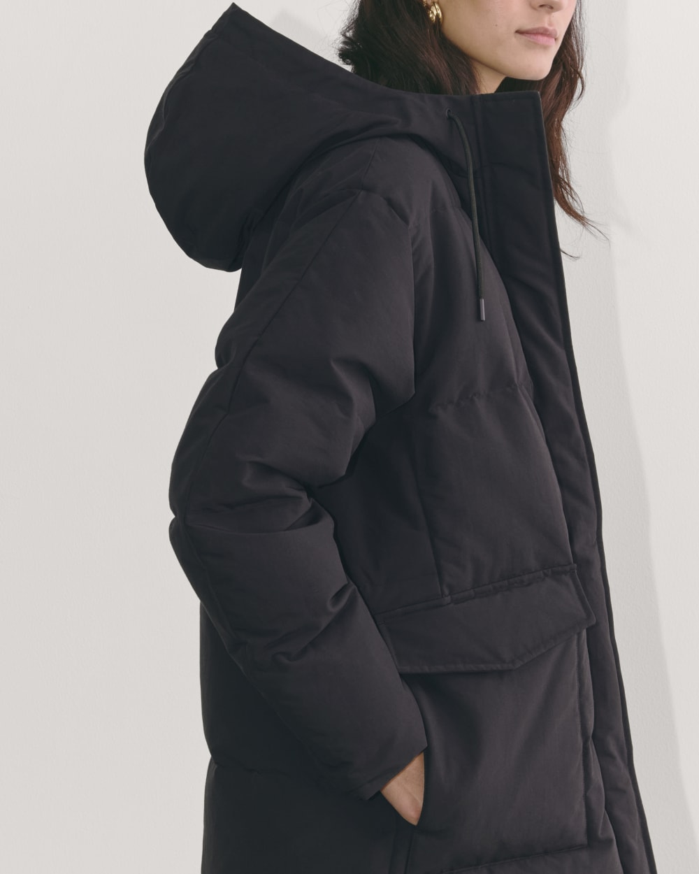 The Long Puffer | Black