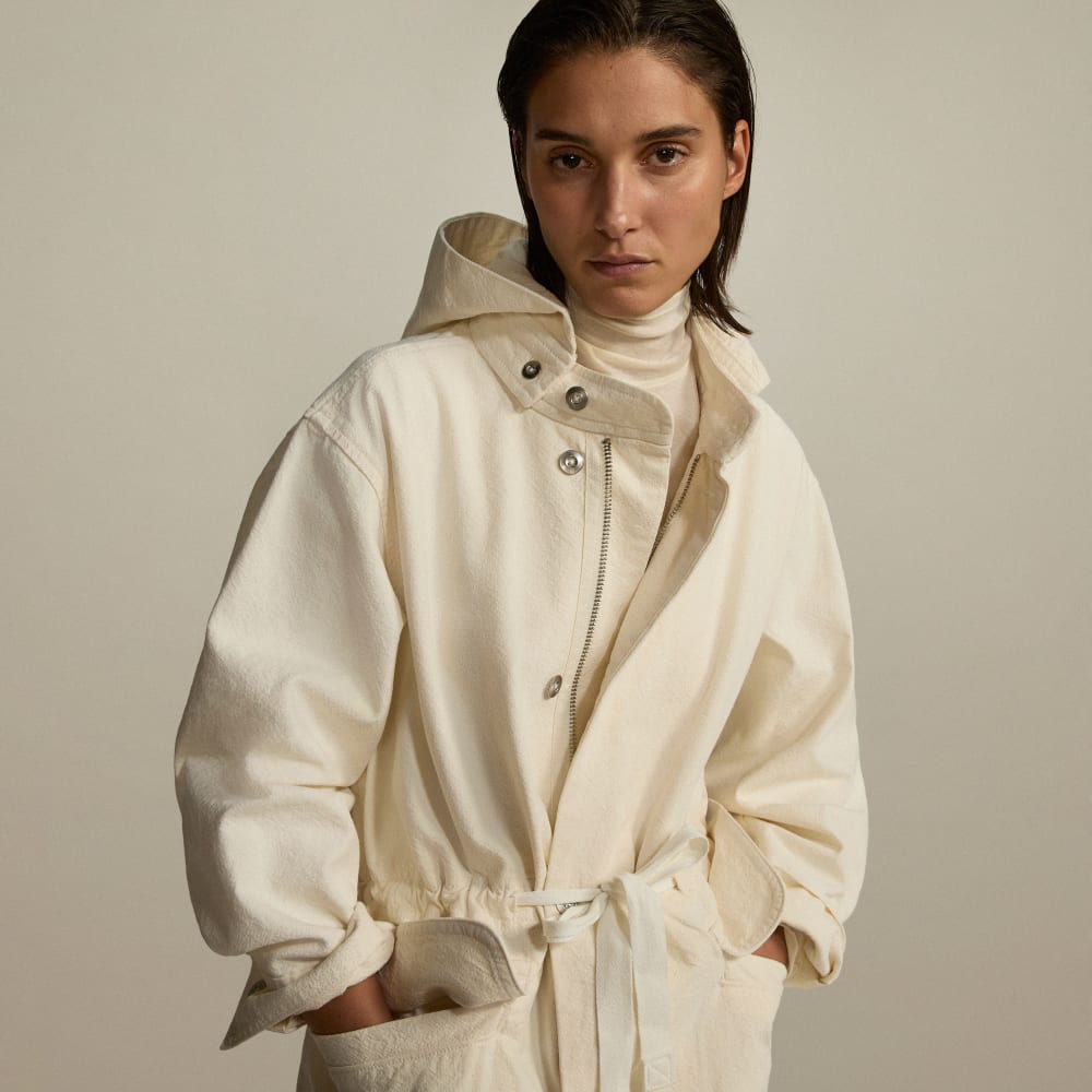 The Canvas Organic Cotton Parka | Bone
