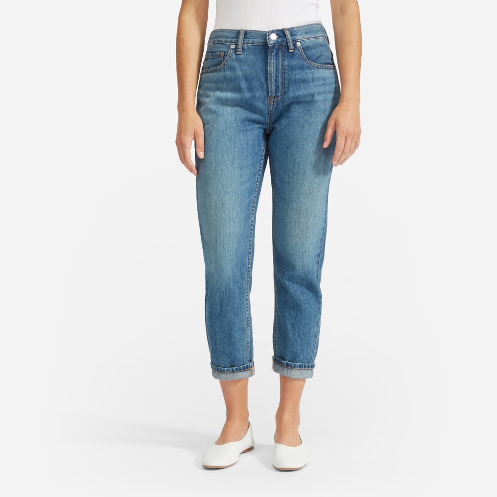 The Super-Soft Relaxed Jean | Mid Blue