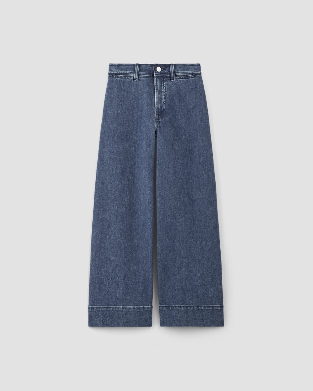 The Mariner Cropped Jean | Ocean Blue