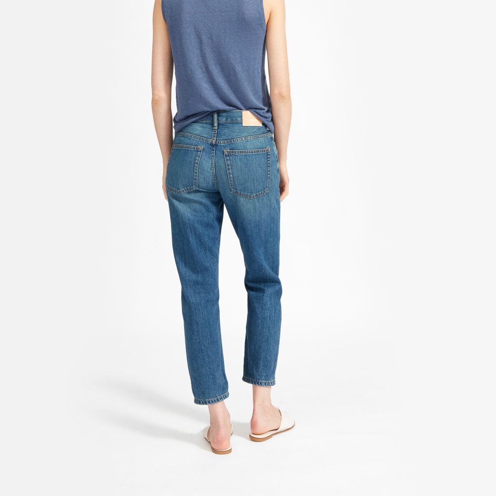 The Super-Soft Relaxed Jean | Mid Blue